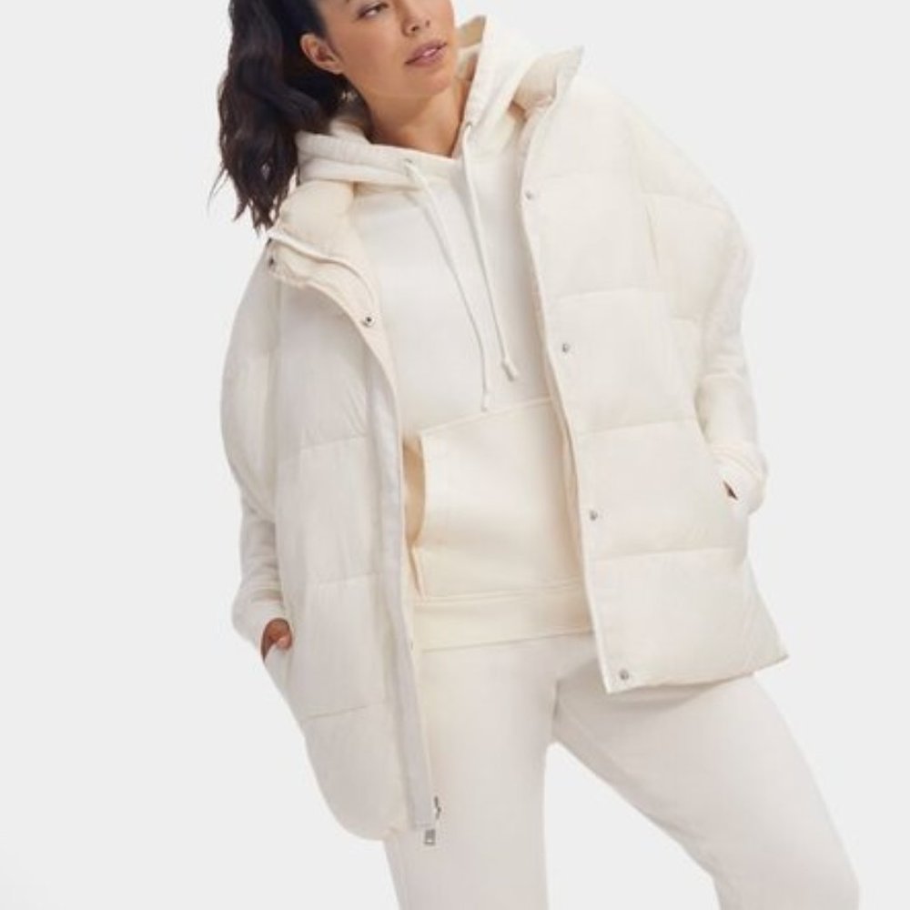 Ugg Sydnee Reversible Puffer Vest Jacket